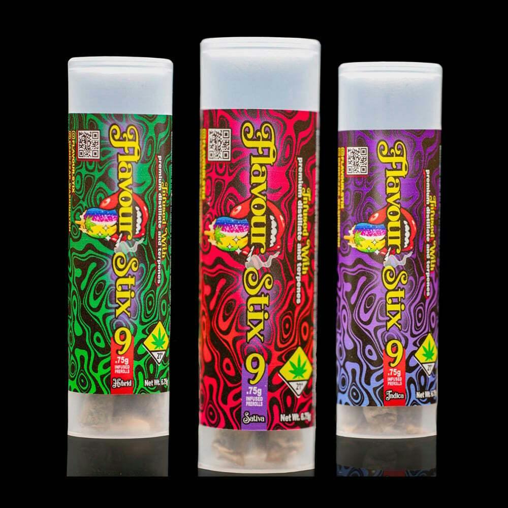 Peach Rings [.75g] | Dank Czar - 9 Pack Infused Flavour Stix