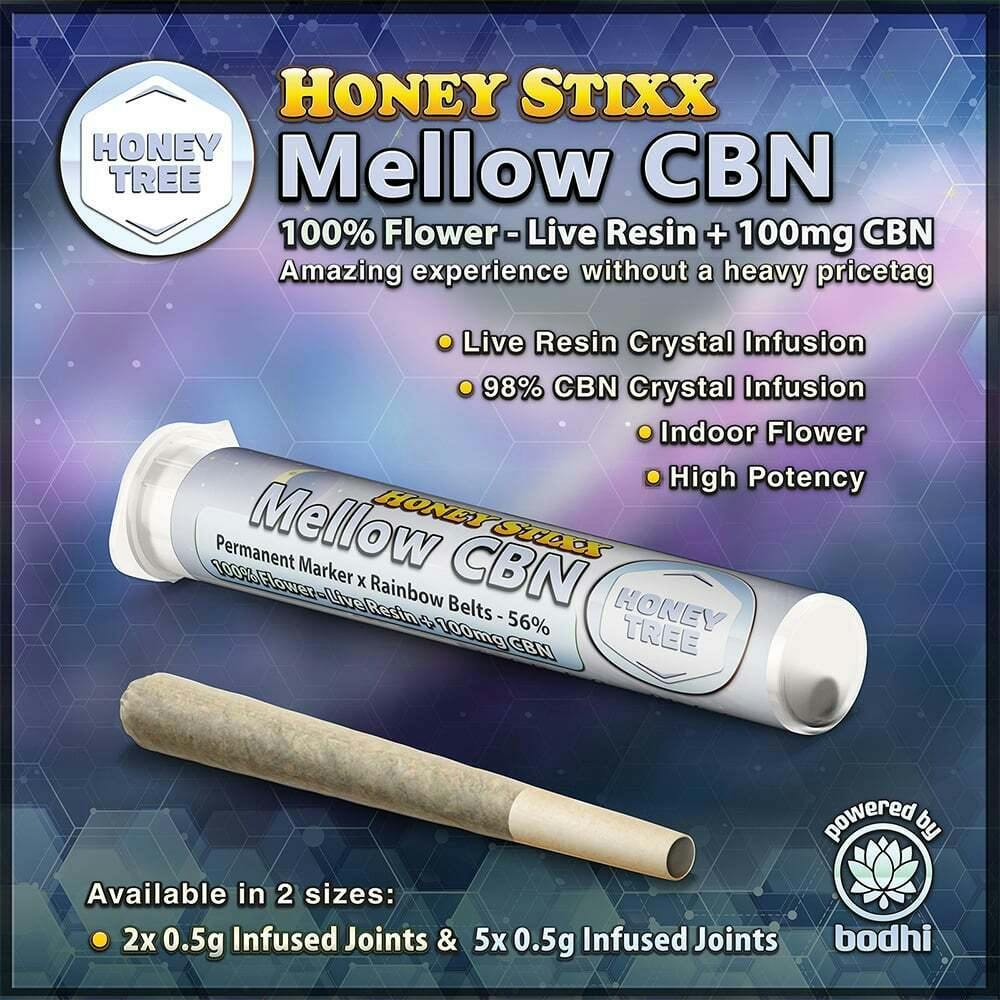 Master Kush x UW Purple [.5g] | Honey Tree - Honey Stixx 2pk - Indoor Flower - Live Resin + 100mg...