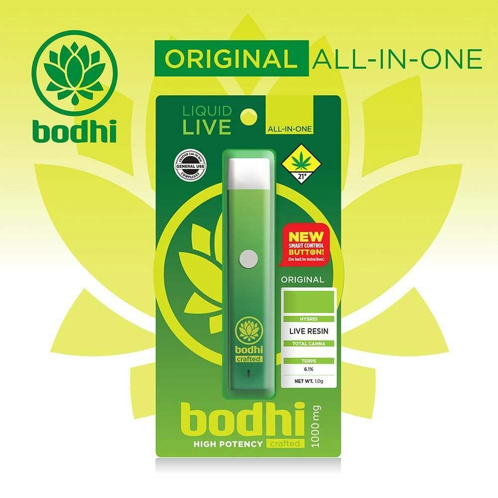 Lemon OG [1000mg] | Bodhi Brands - Original - Prana Pulse - Liquid Live Resin - High Potency