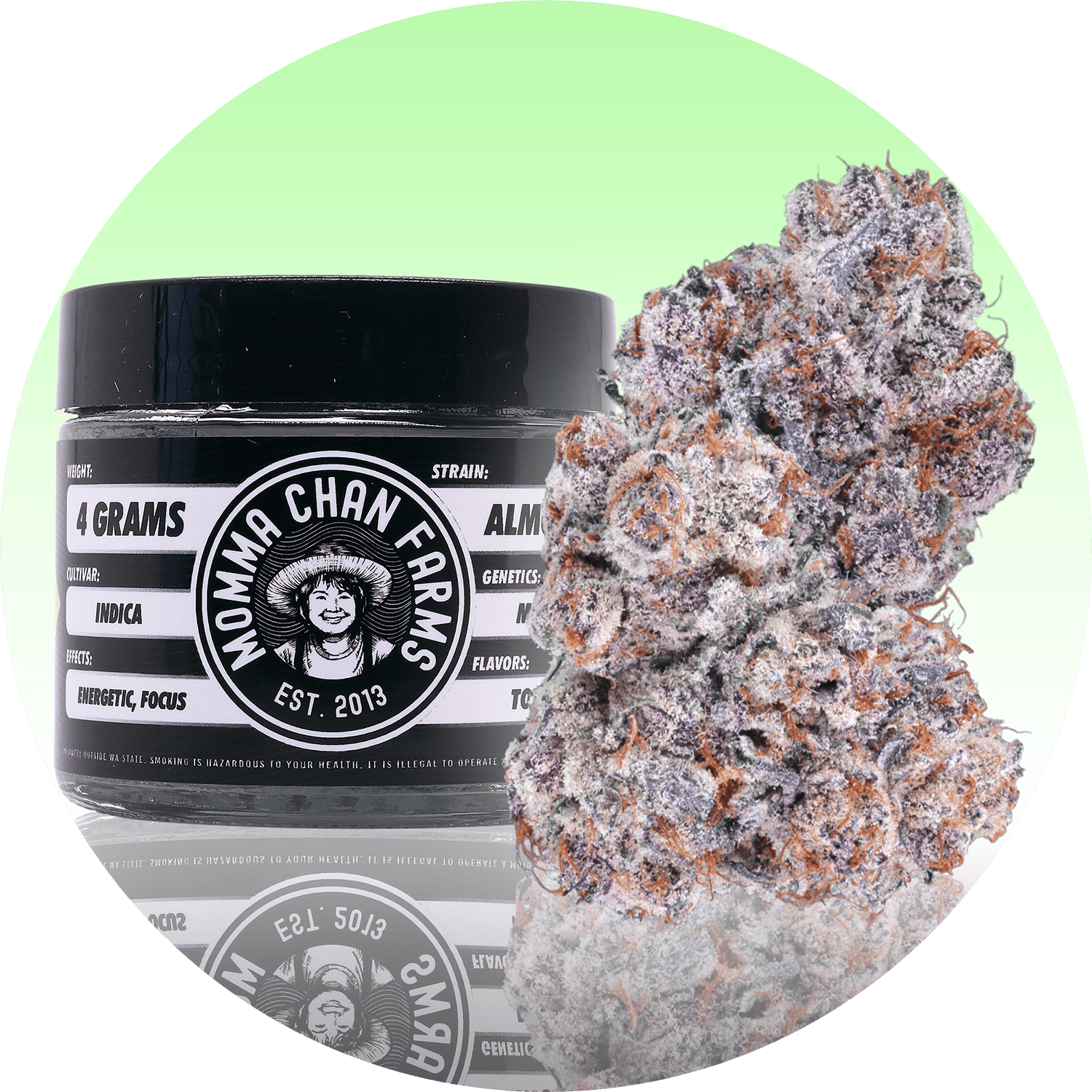 Almond Mochi [8g] | Momma Chan