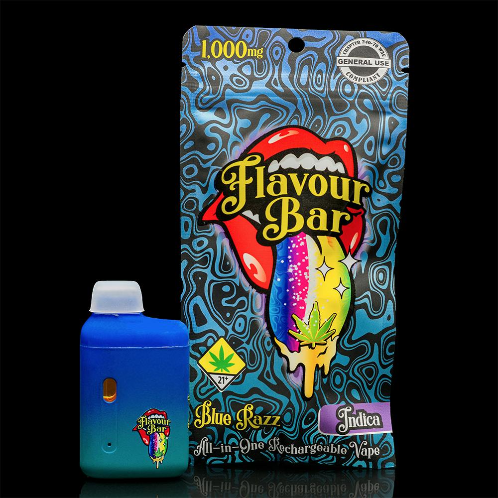 Blue Razz [1000mg] | Dank Czar - Flavour Bar Disposable