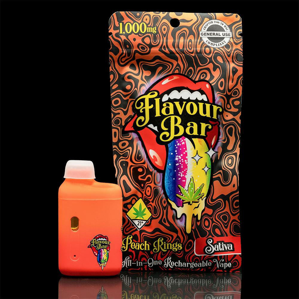 Peach Rings [1000mg] | Dank Czar - Flavour Bar Disposable