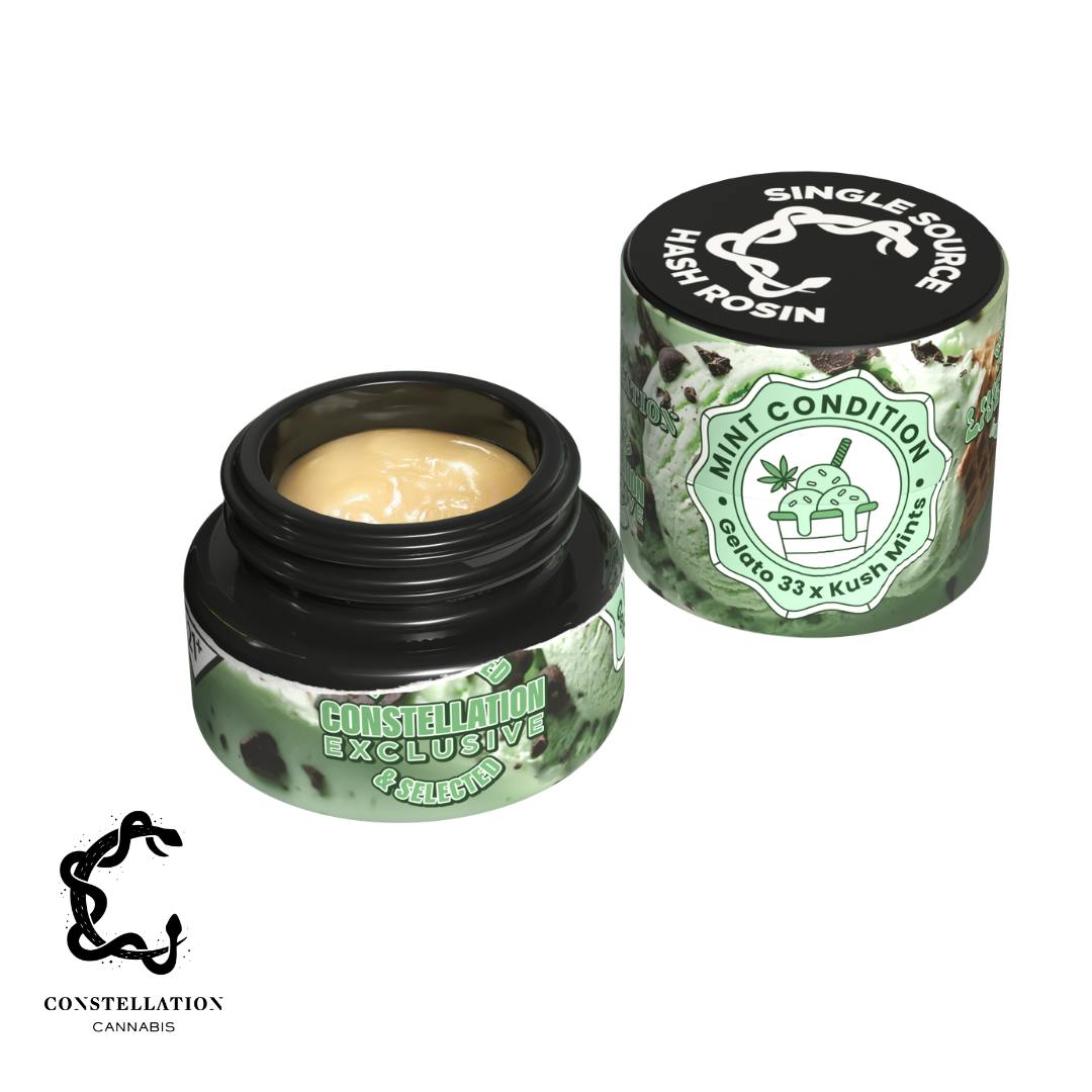 Mint Condition [1g] | Constellation Cannabis - Constellation Rosin (Cold Cure)