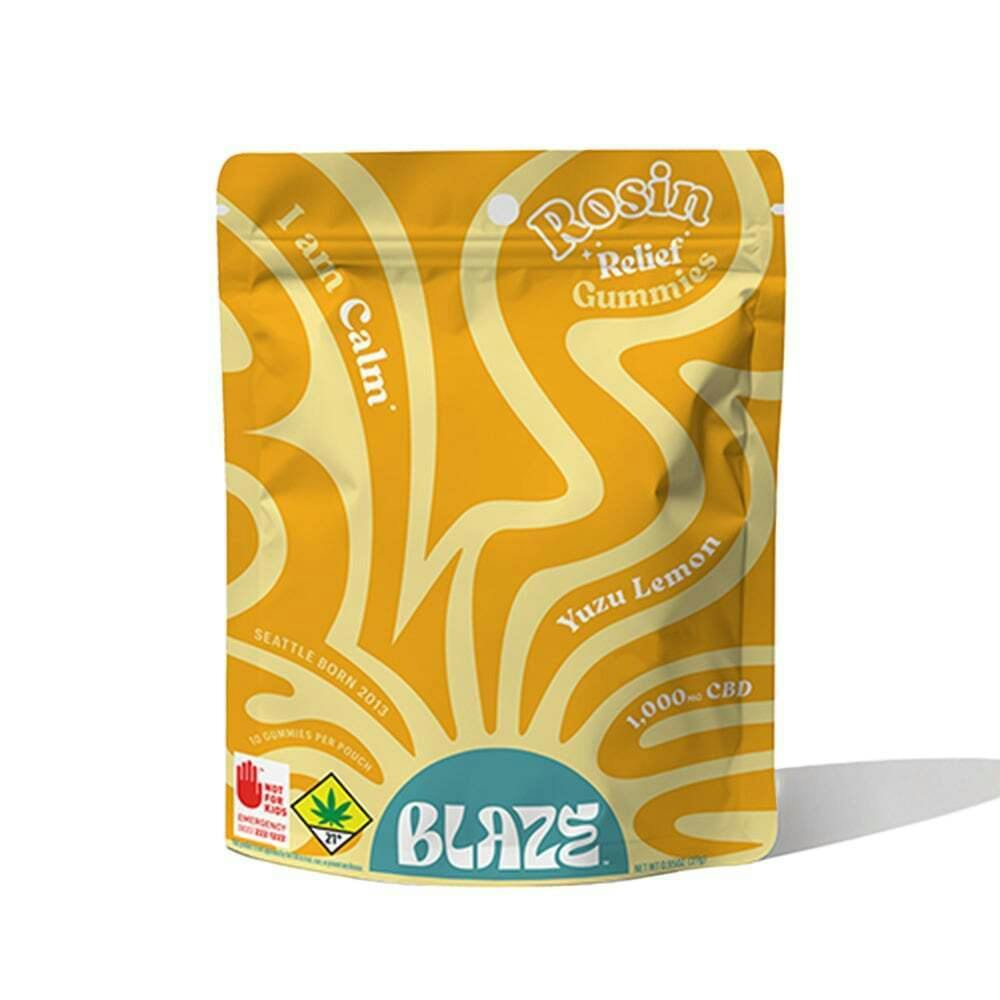 20:1 Yuzu Lemon [10pk] (1000mg CBD/50mg THC) | Blaze - Rosin Gummies