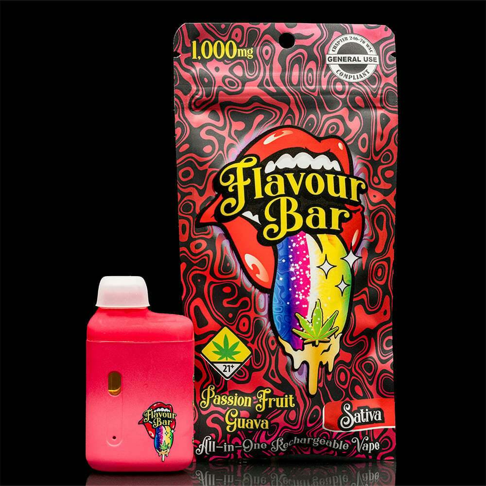 Passion Fruit Guava [1000mg] | Dank Czar - Flavour Bar Disposable