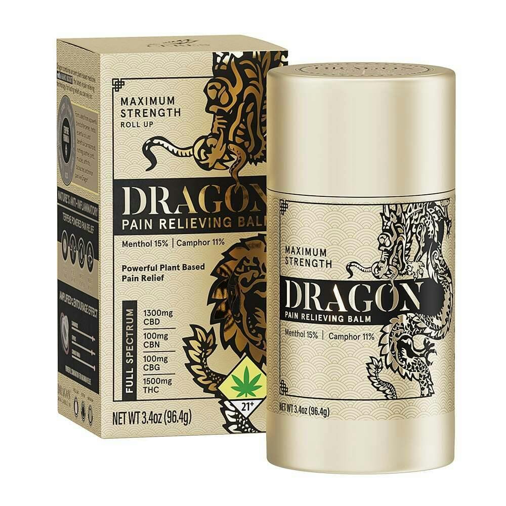 Maximum Strength [3.4oz] (1300mg CBD/1500mg THC/100mg CBN/100mg CBG) | Ceres - Dragon Roll-Up