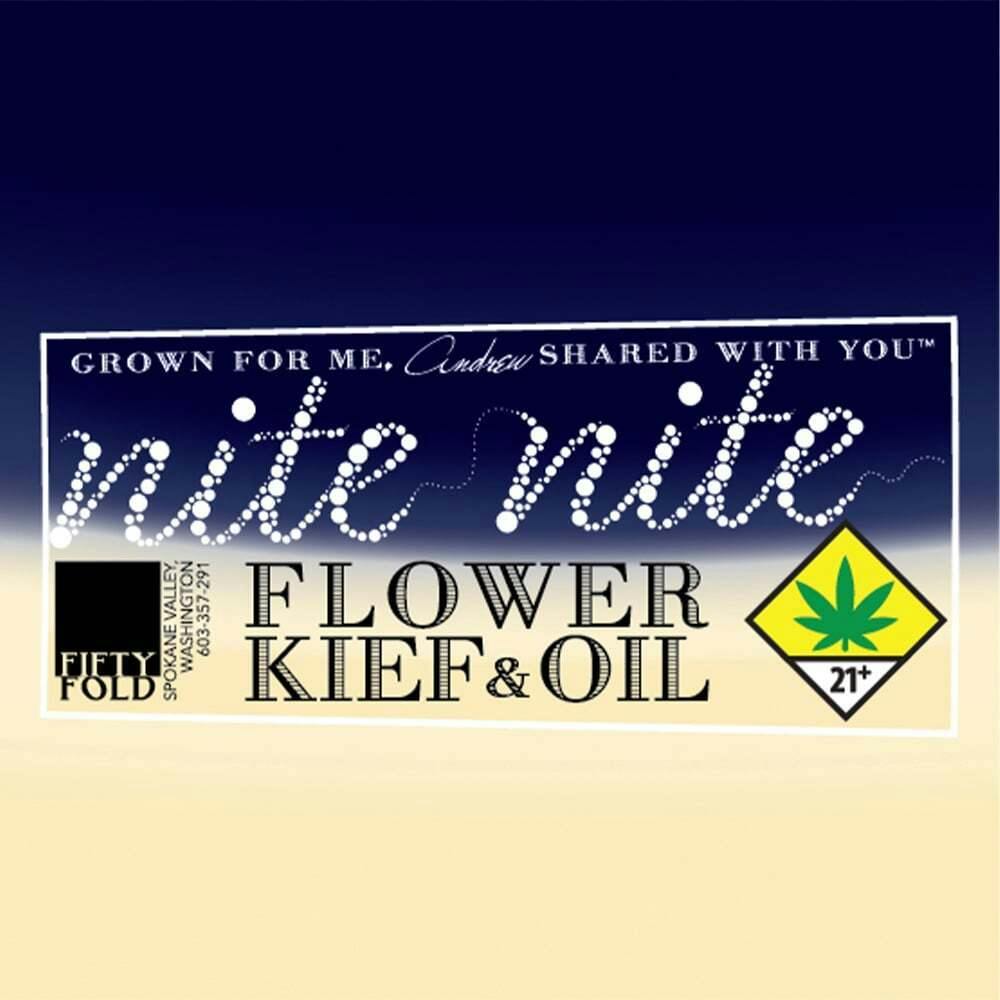 Nite Nite [.75g] | Fifty Fold - 2 Pack Infused Pre Roll