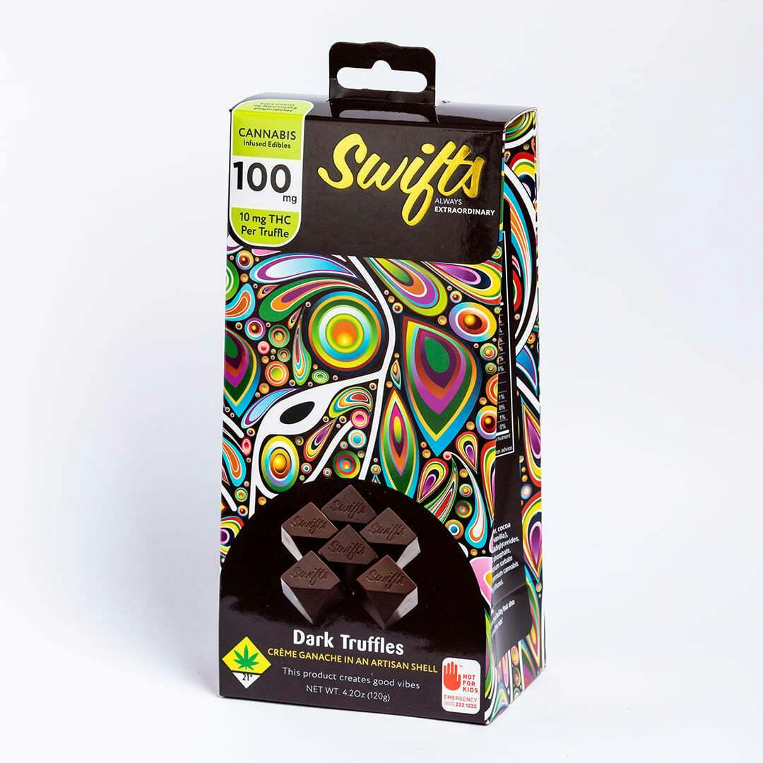 Dark Chocolate - Indica [10pk] (100mg)