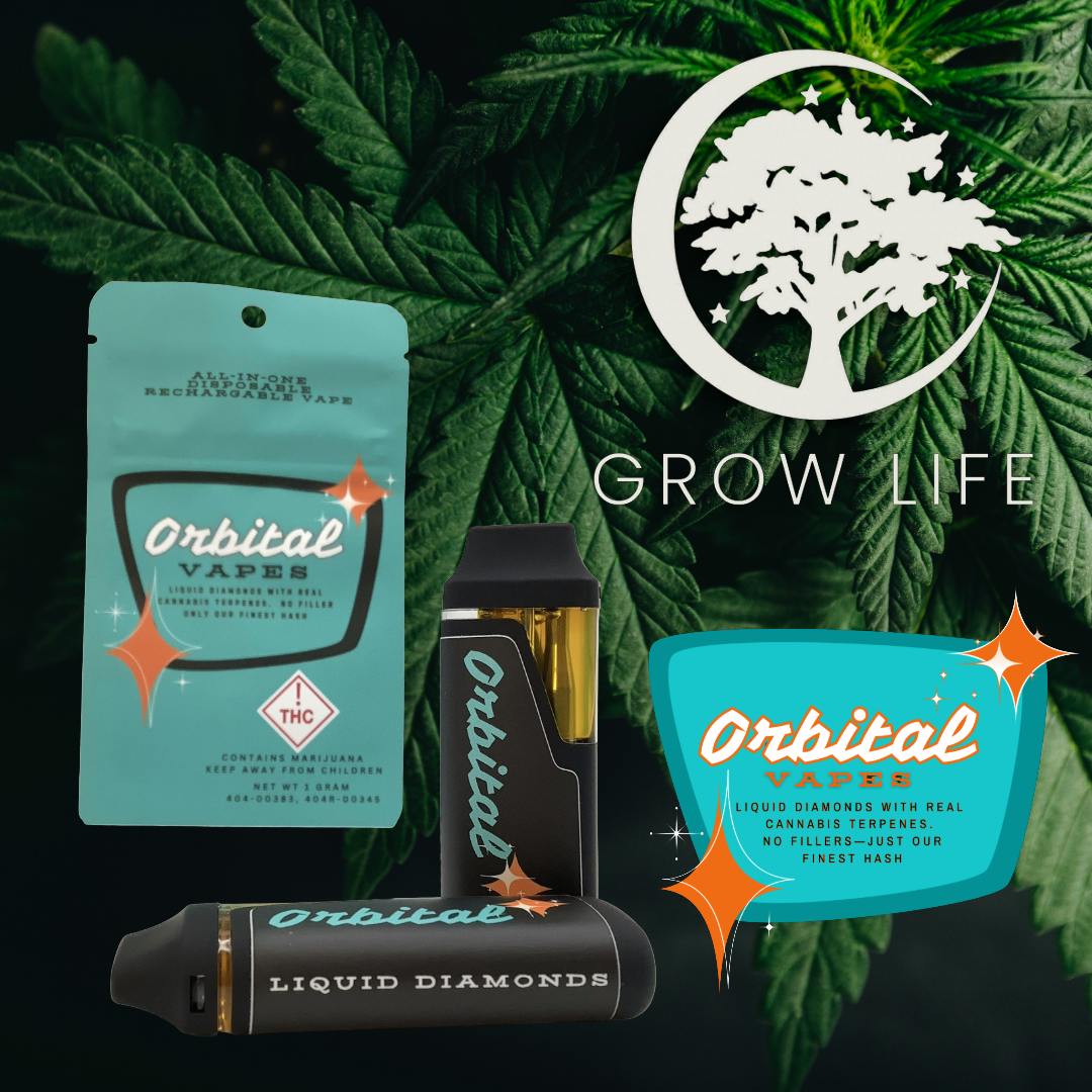 Orbital Liquid Diamonds Vape Magic Sun 1g (REC)