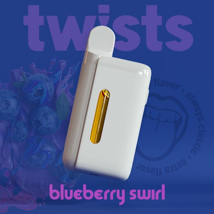 Oil Tanker Twist Blueberry Swirl 4g (REC)