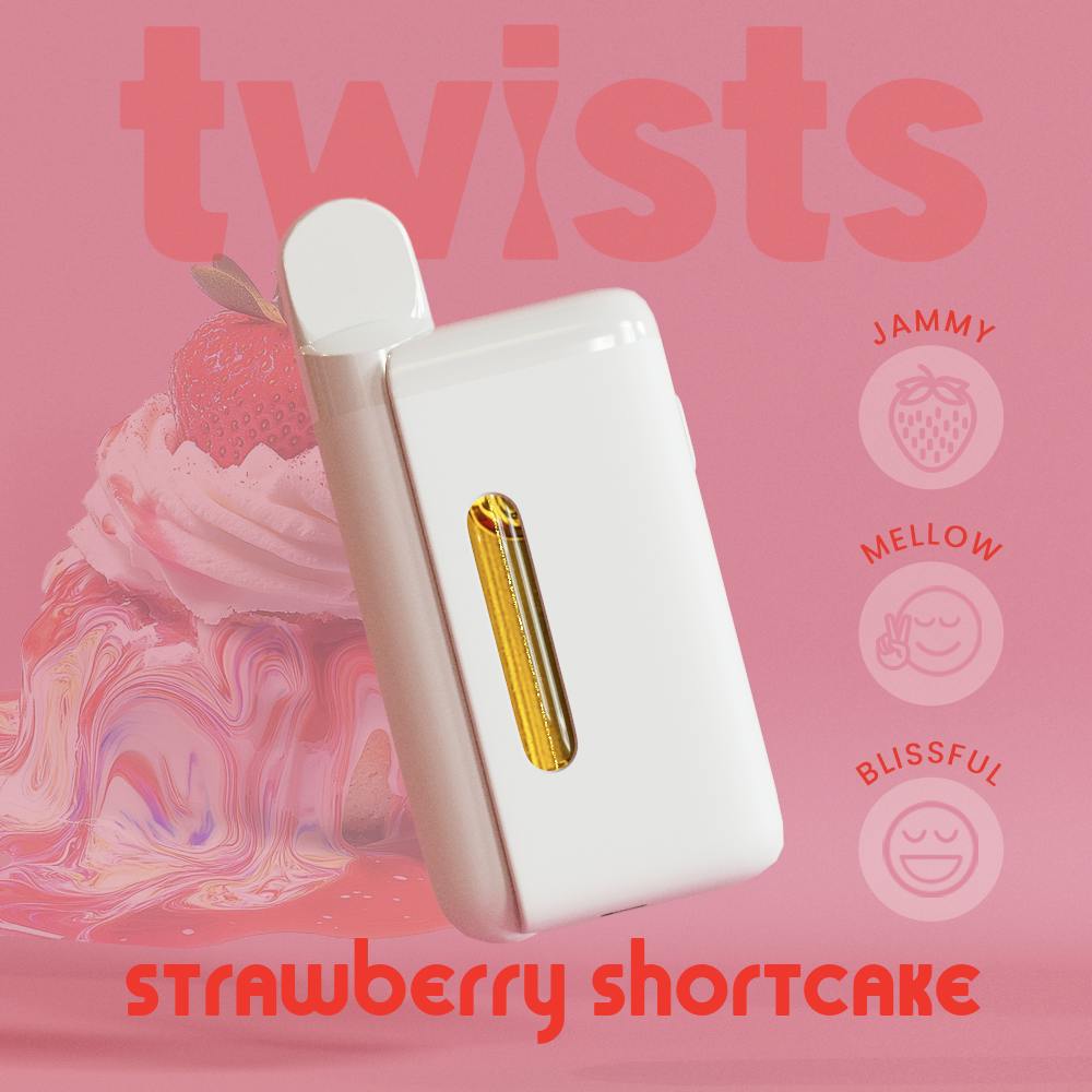 Oil Tanker Twist Strawberry Shortcake 4g (MED)