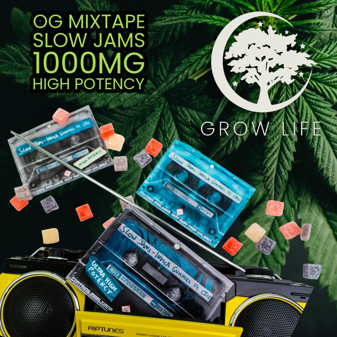 OG Mixtape Indica Gummies 1000mg (MED)