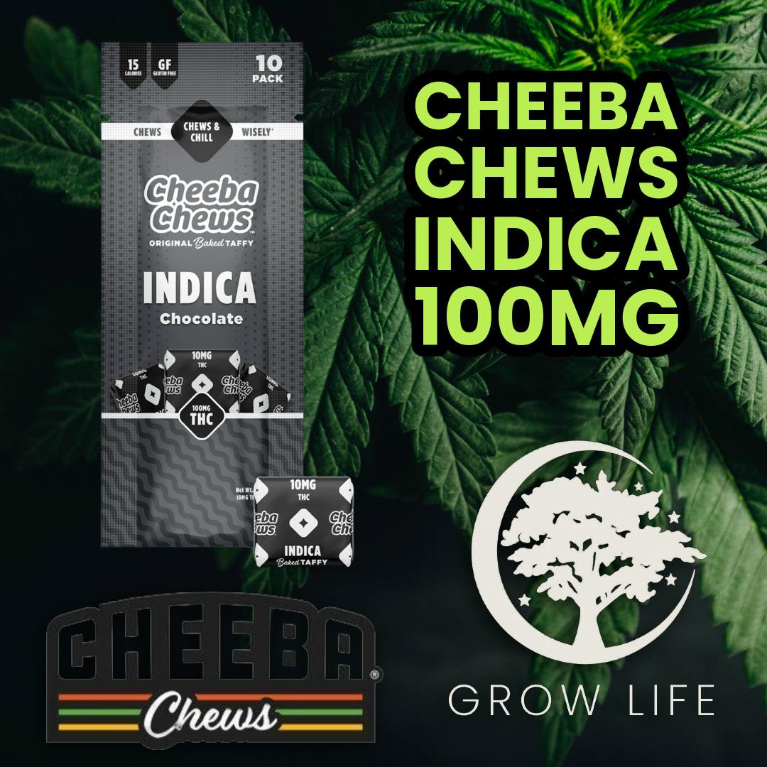 Cheeba Chews Original Chocolate Indica 100mg (REC)
