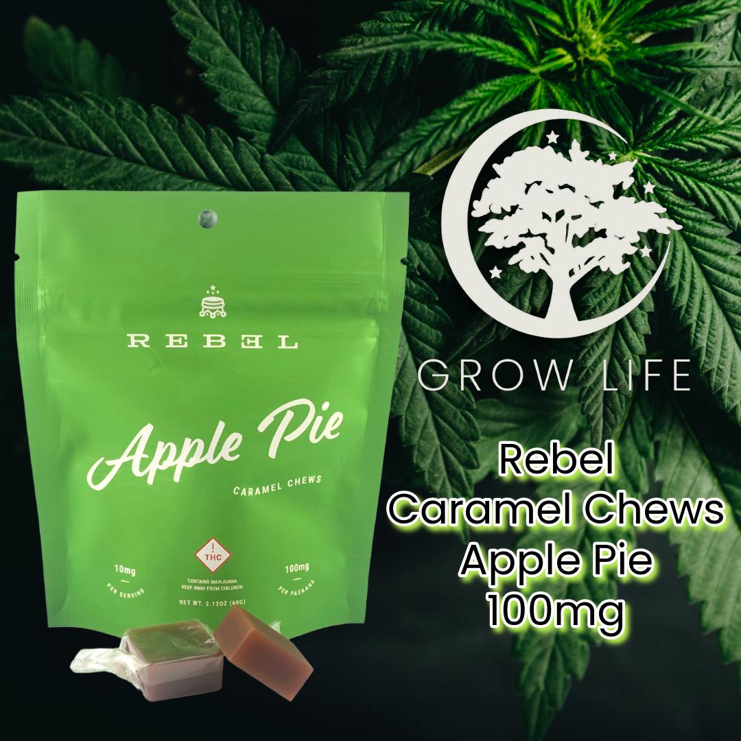 Rebel Caramels Apple Pie 100mg (REC)