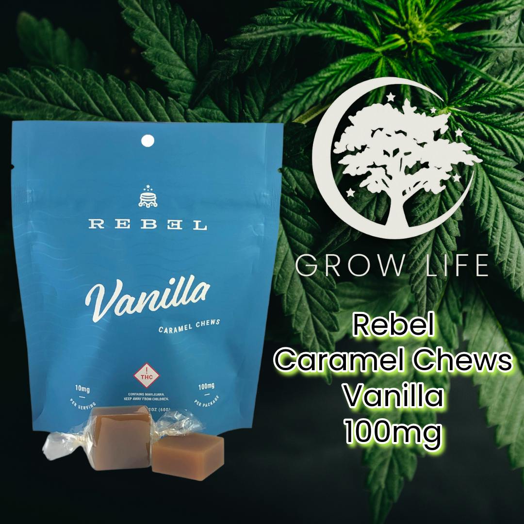 Rebel Caramels Vanilla 100mg (REC)