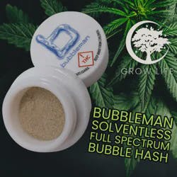 Bubbleman Full Spectrum Bubble Hash Gorilla Trainwreck 1g (REC)