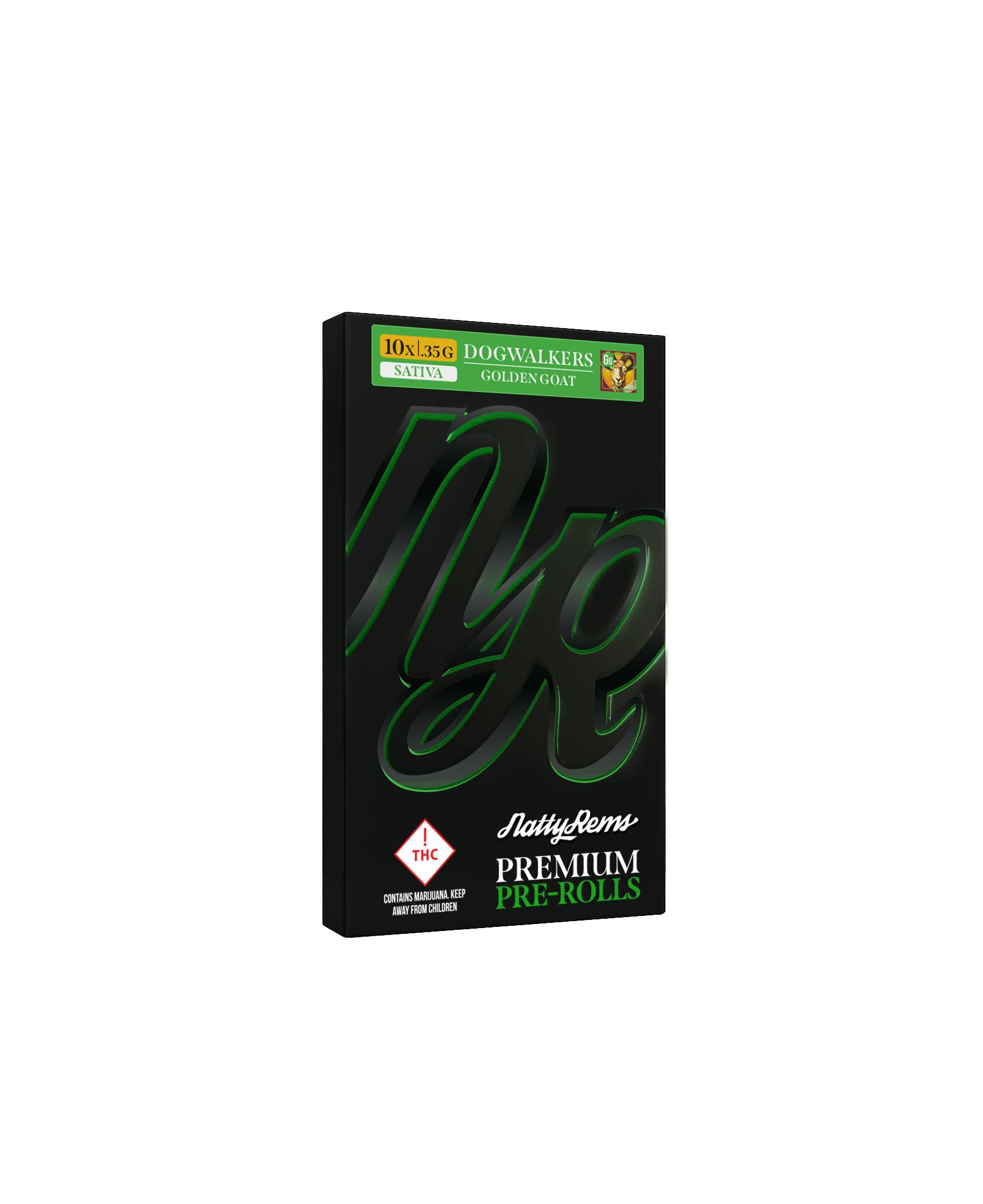 Natty Rems Prerolls Dogwalker 10 Packs - Lemon Tree Punch