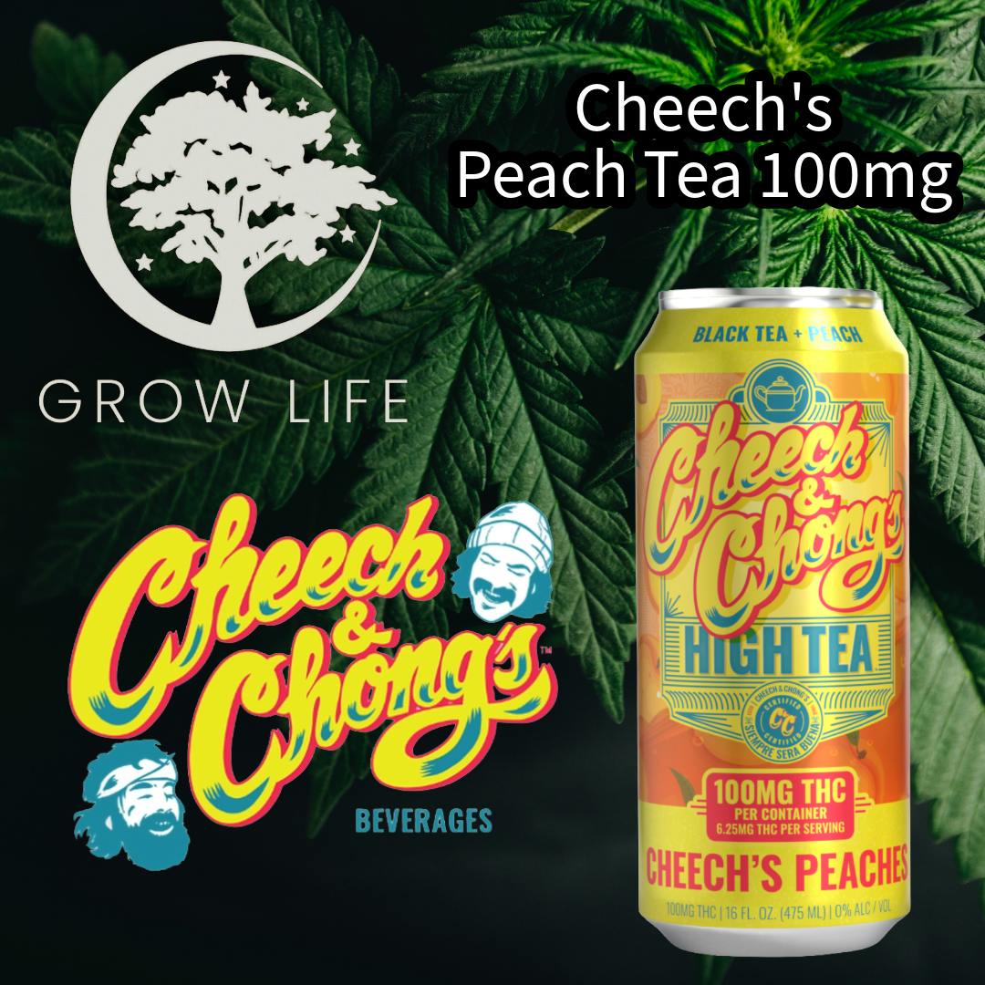 Cheech's Peach Tea 100mg (REC)