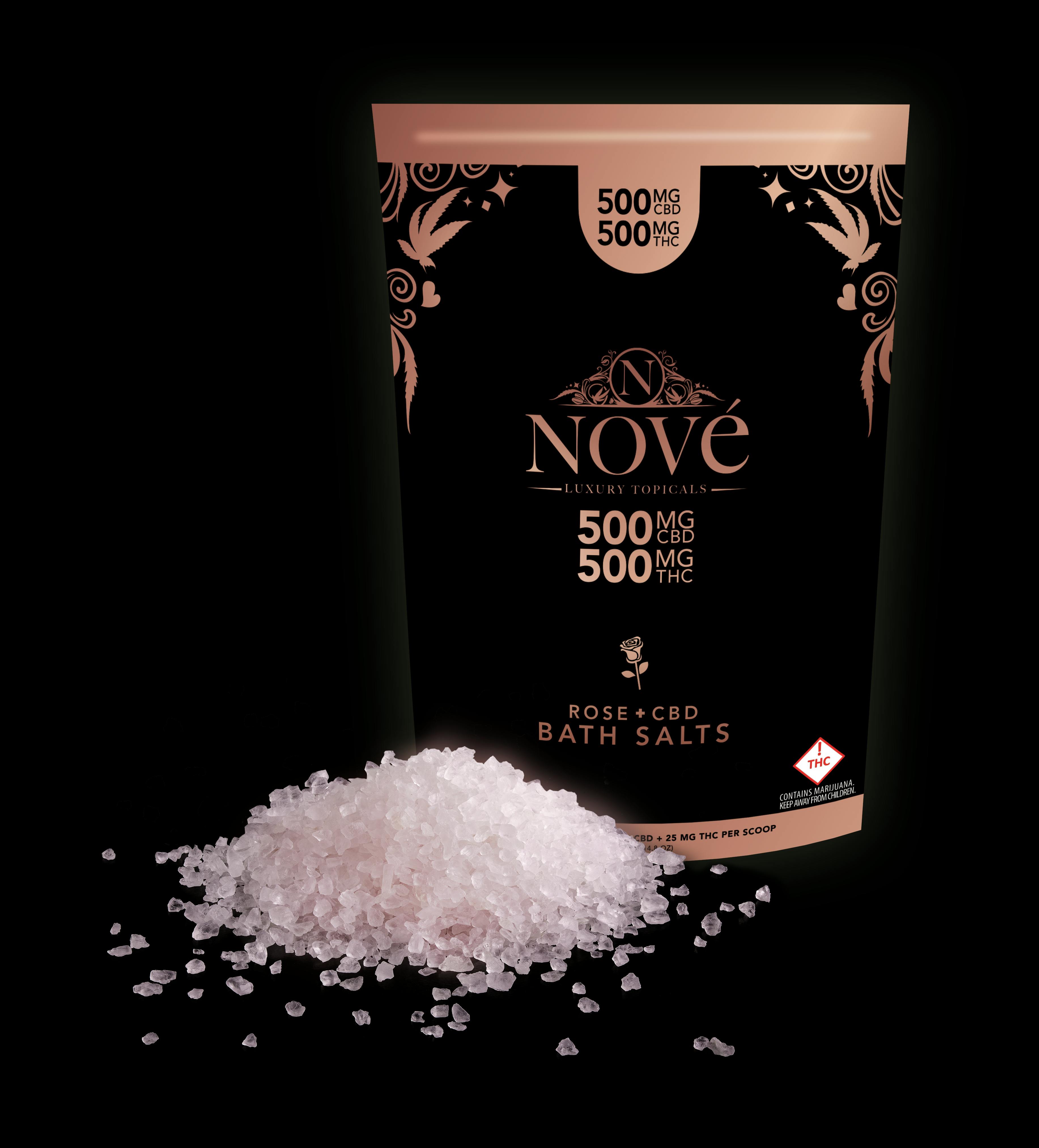 Nove Bath Salts Rose 1:1 500mg (REC)