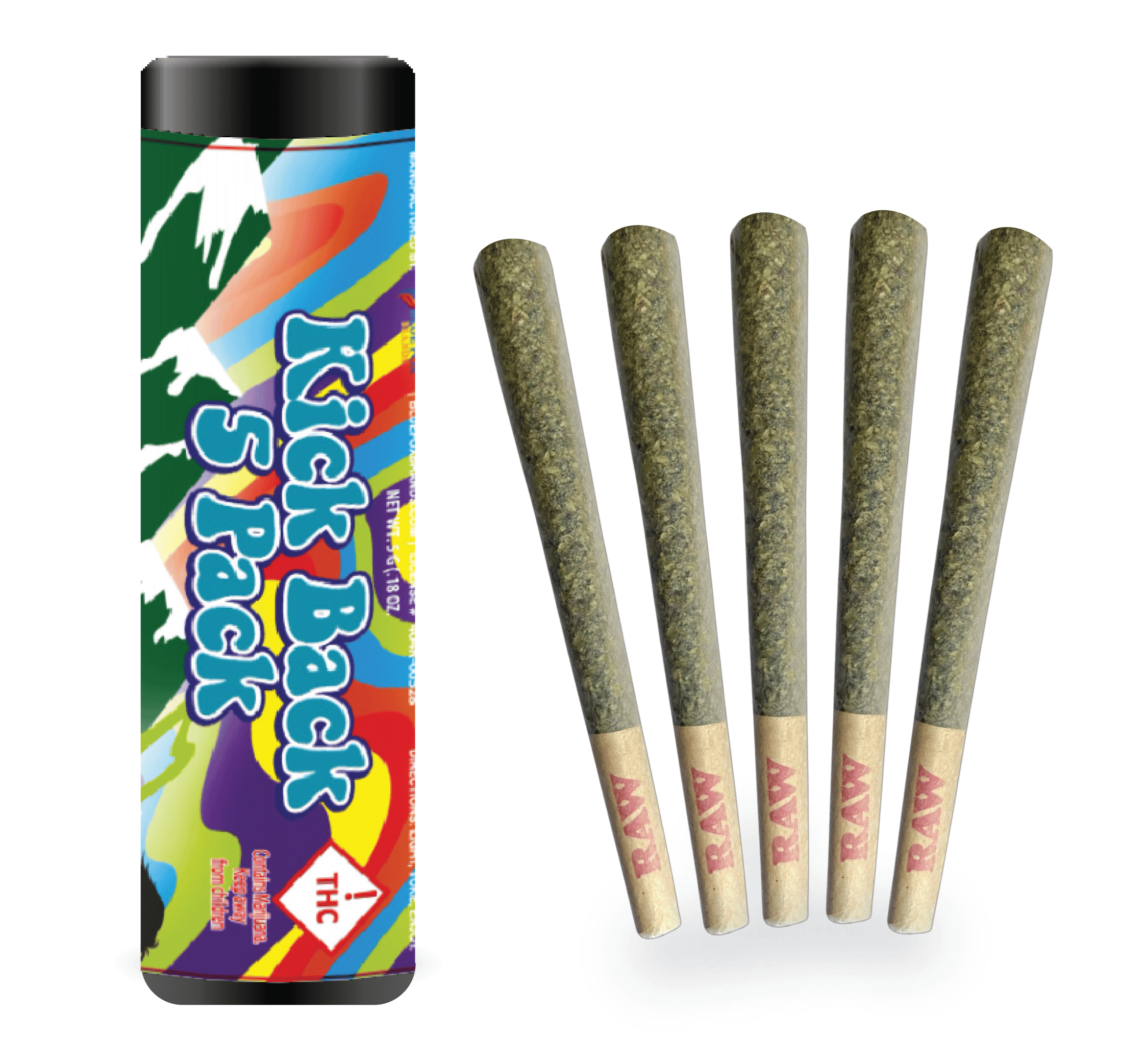 Kick Back 5 Pack Durban Cookies Sativa 5g (REC)