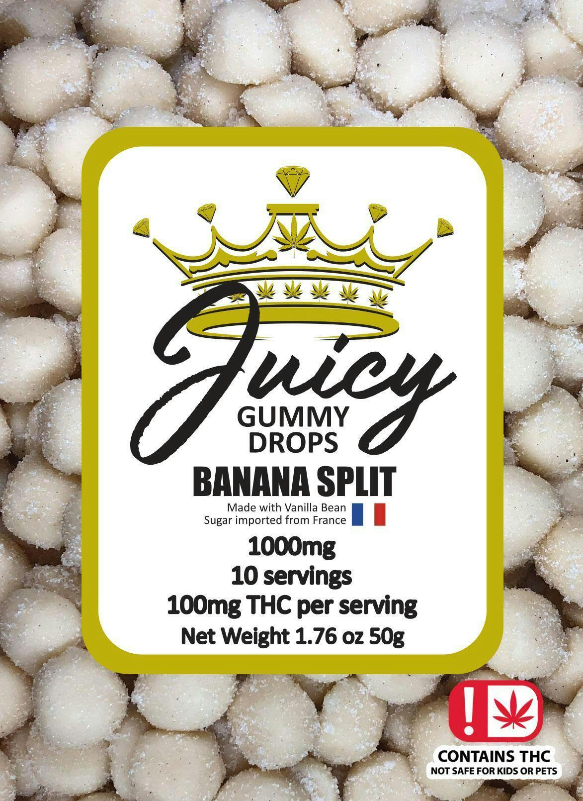 Banana Split - 1000mg Juicy Gummy Drops