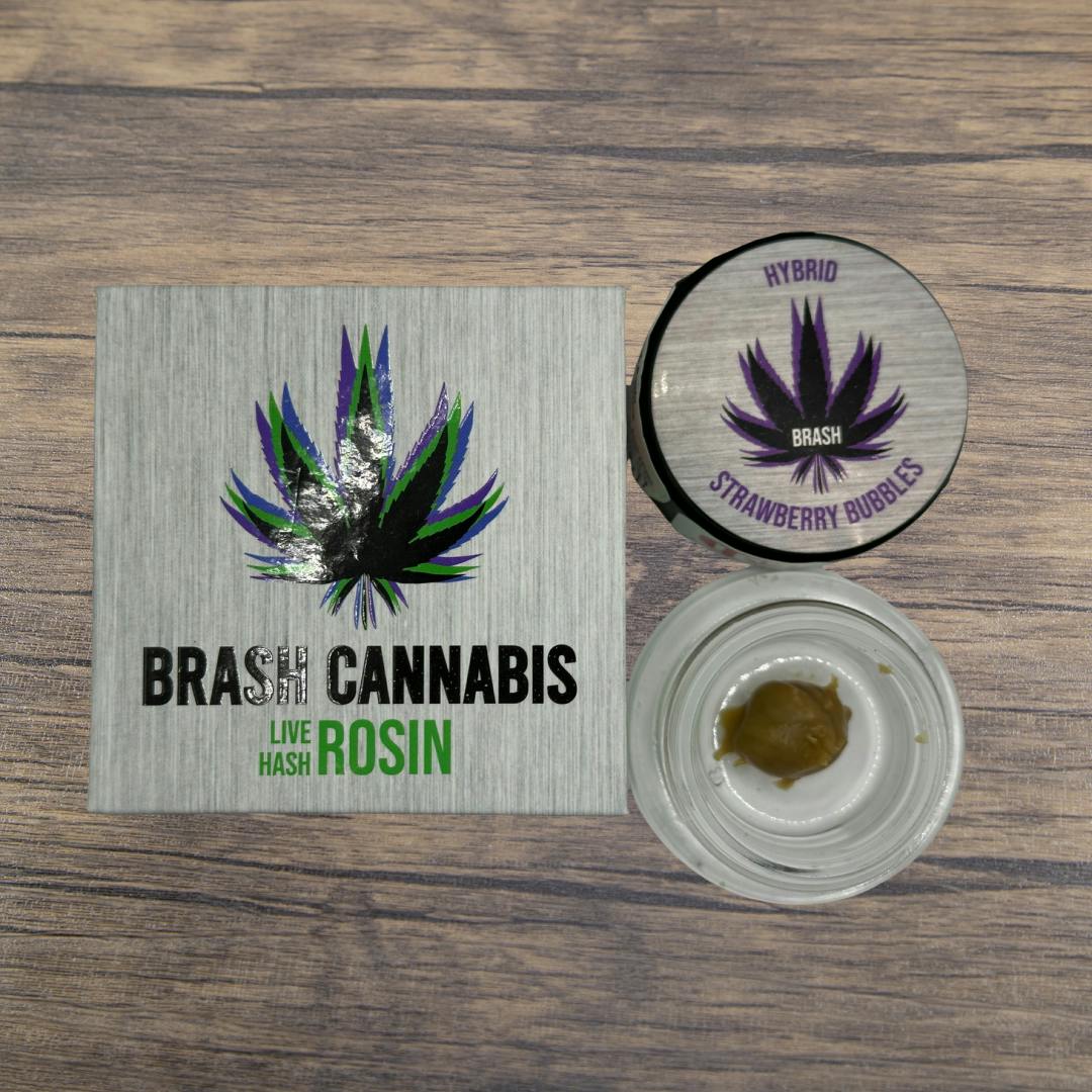 Strawberry Bubbles - Brash 1 Gram Hash Rosin