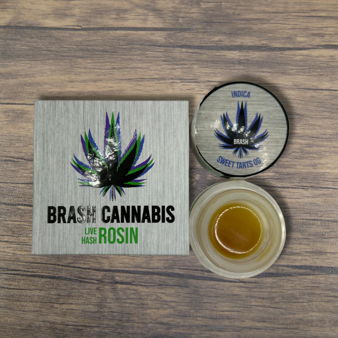 Sweet Tarts OG - Brash 1 Gram Hash Rosin