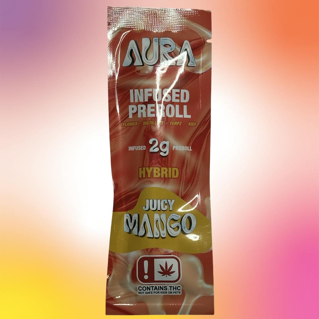 Juicy Mango - 2 gram Infused Pre roll