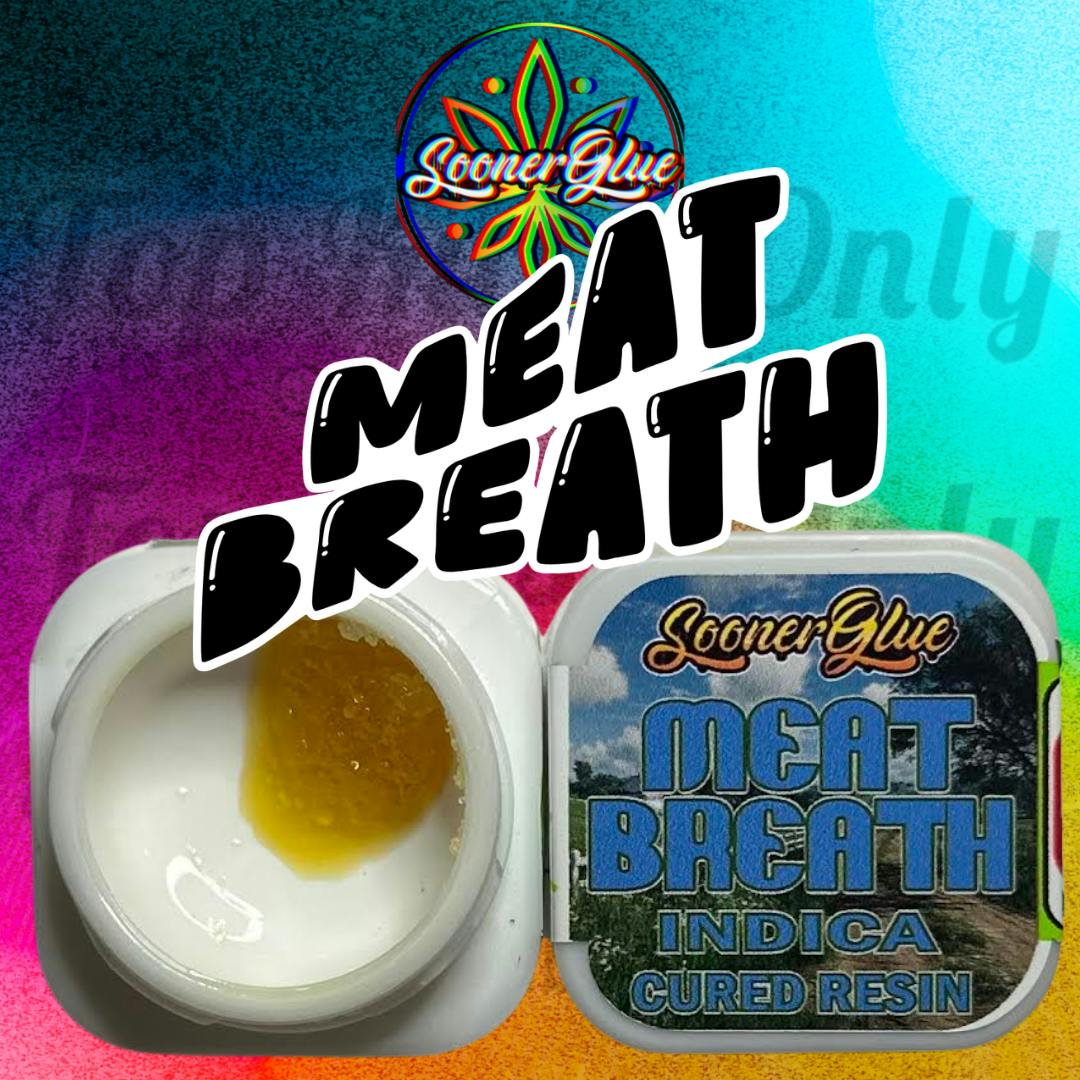 Sooner Glue - 1g Exract Cured Resin - Meat Breath | Indica