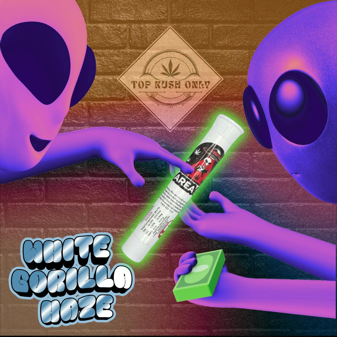 AREA 51 - White Gorilla Haze Pre-Roll