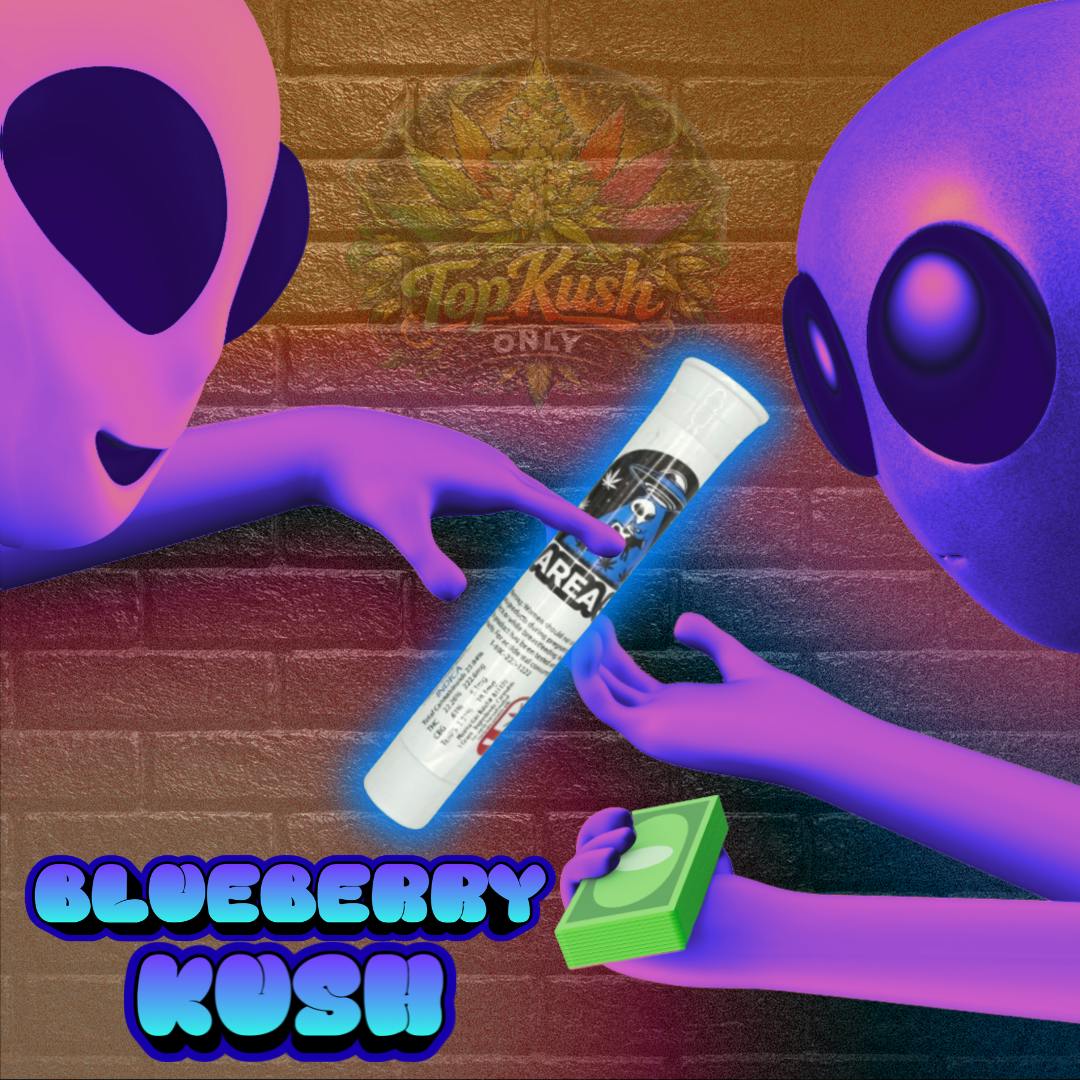 AREA 51 - Blueberry Kush Pre-Roll