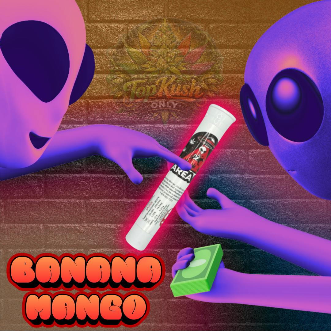 AREA 51 - Banana Mango Pre-Roll