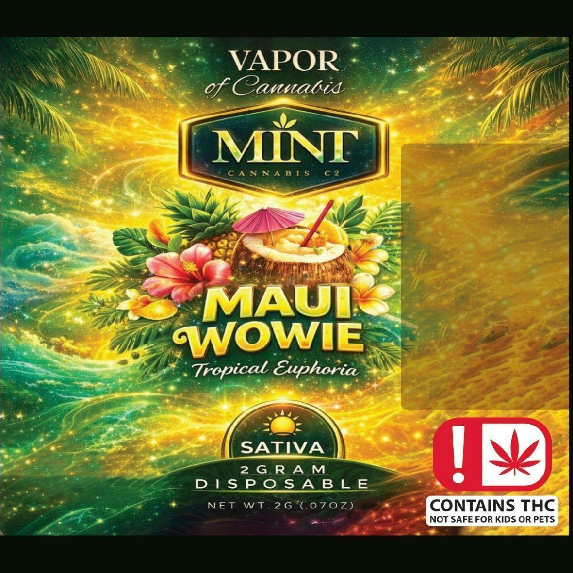 Mint - 2 Gram Disposable - Maui Wowie