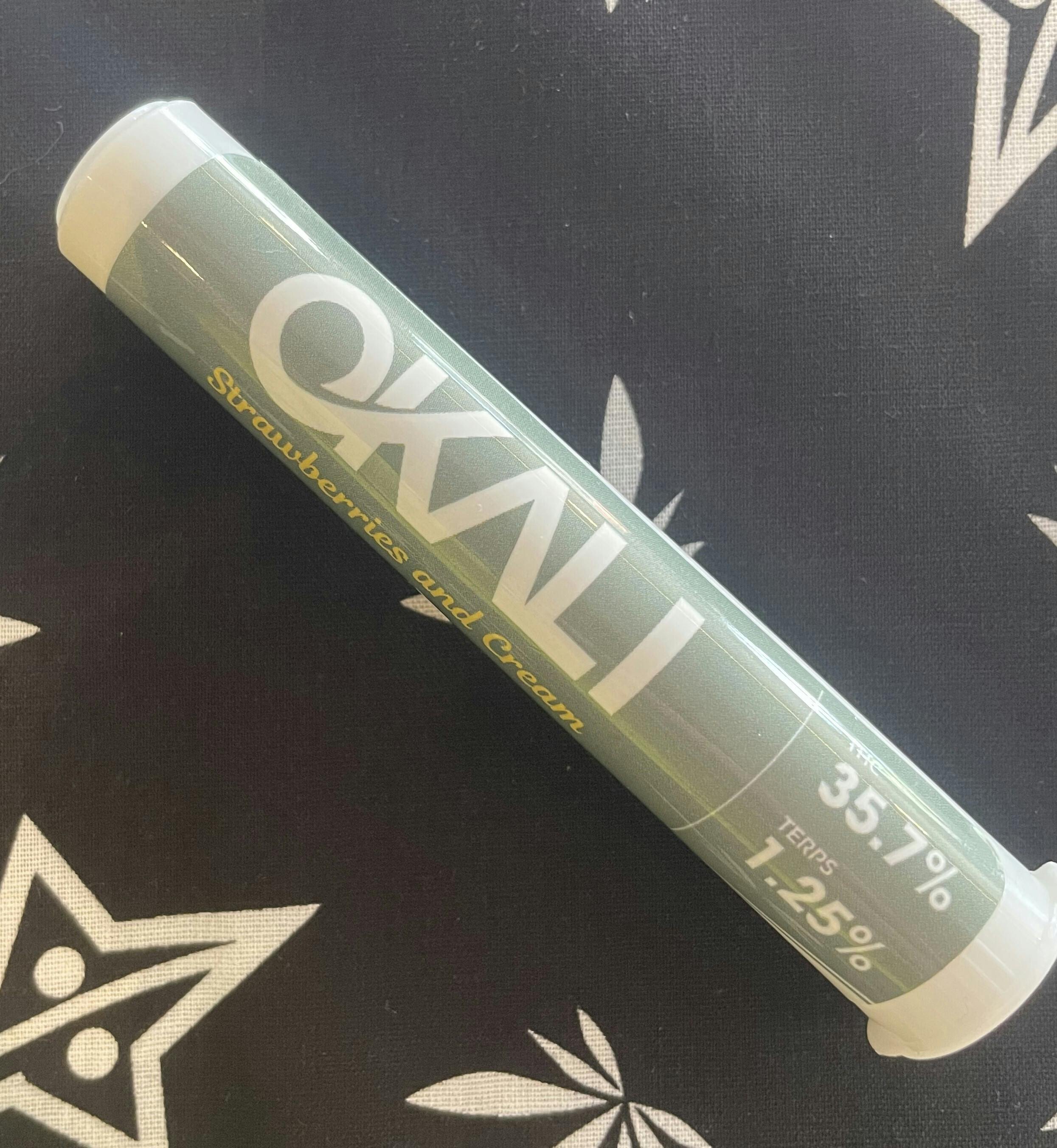 Strawberries and Cream - 0.7g Diamond Infused Pre-Roll - OKALI