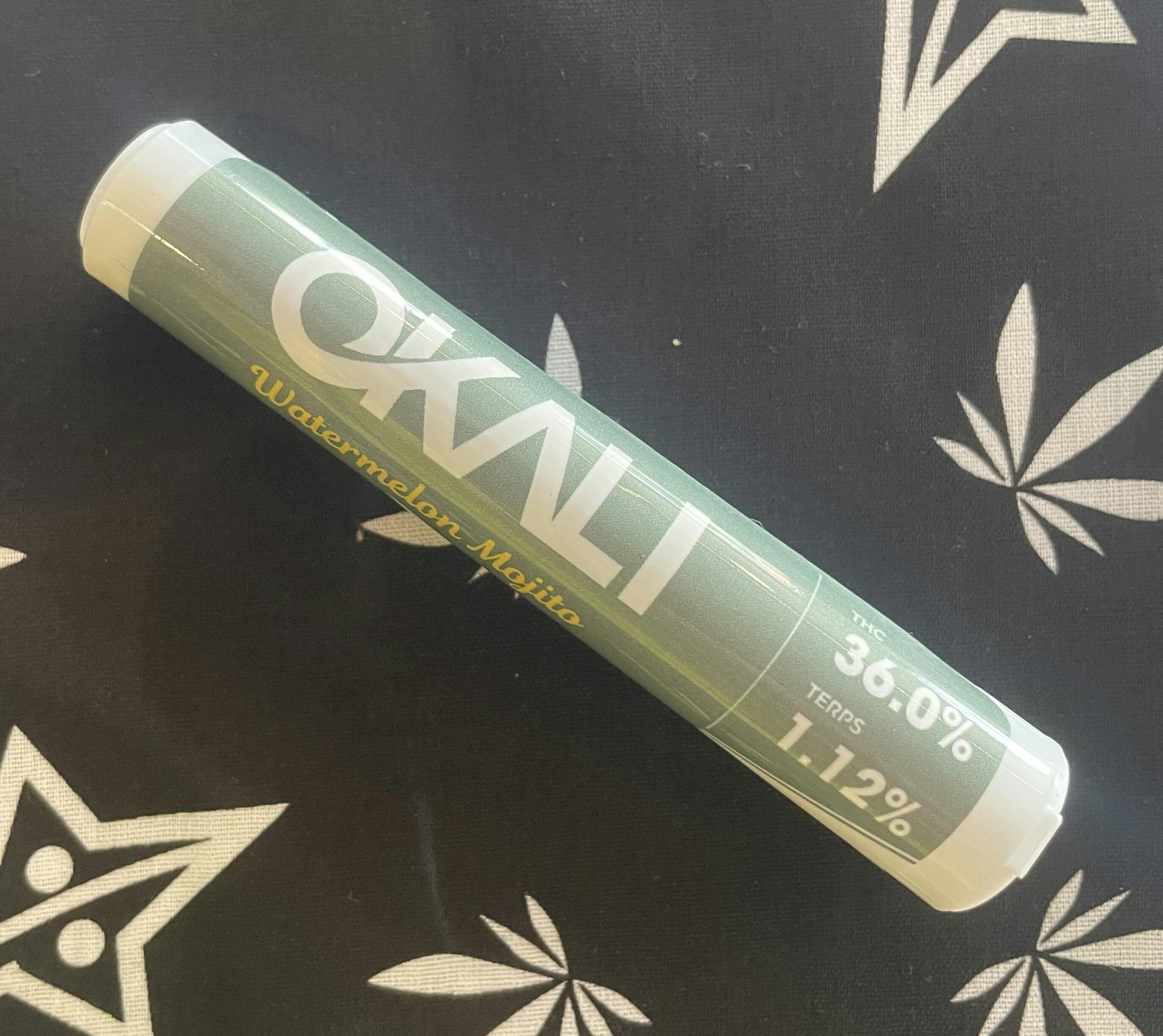 Watermelon Mojito - 0.7g Diamond Infused Pre-Roll - OKALI