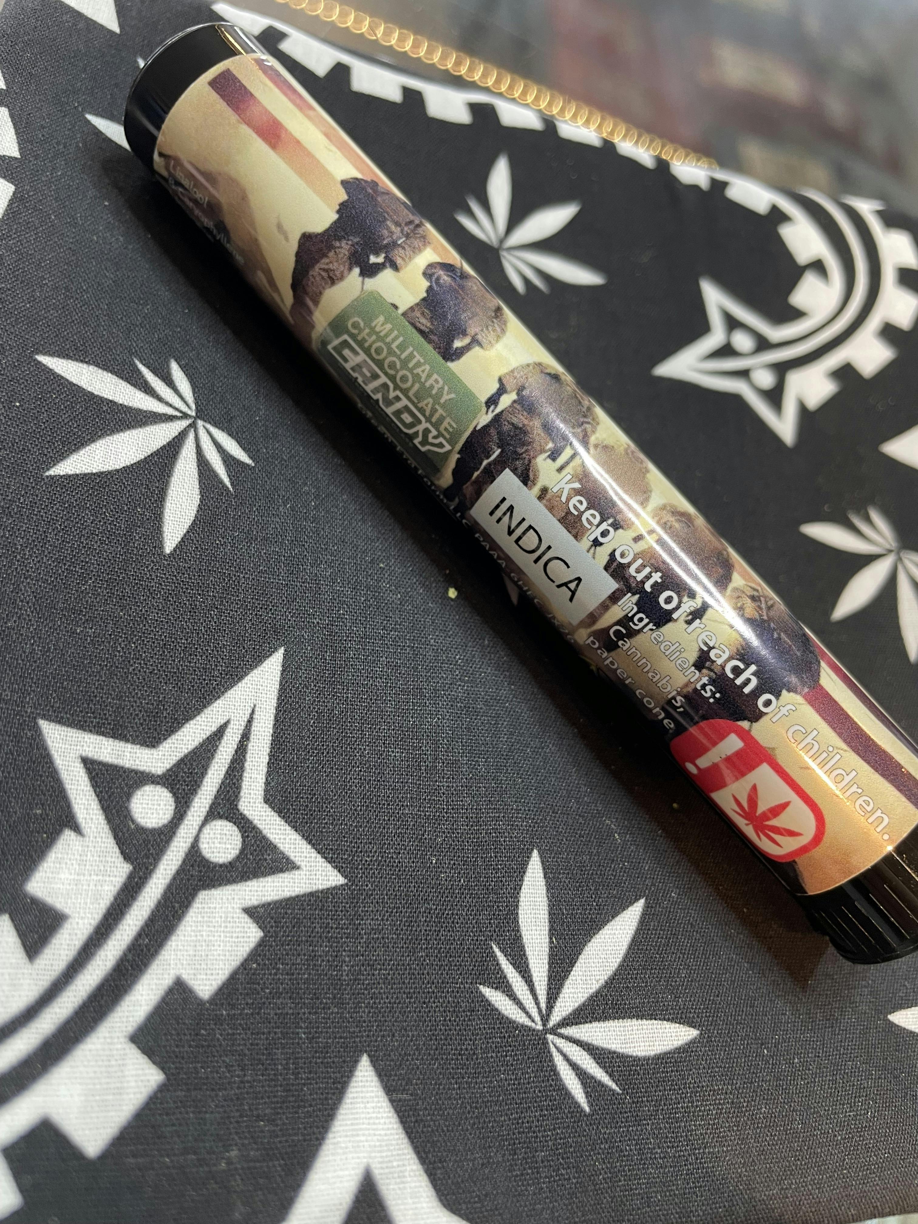 Military Chocolate Candy - 1g Preroll - Nirvana