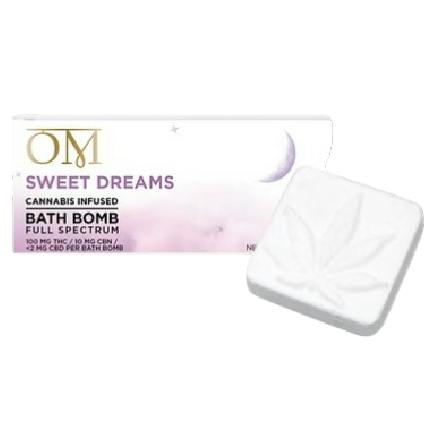 OM Bath Bomb Sweet Dream THC:CBN 100:10