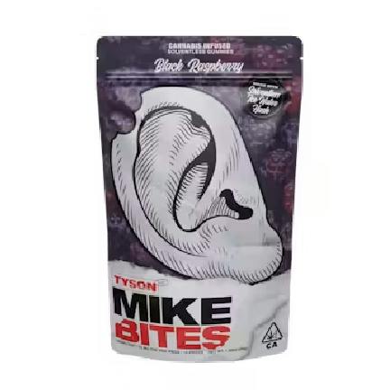 Tyson Solventless Mike Bites Gummies Black Raspberry 100mg