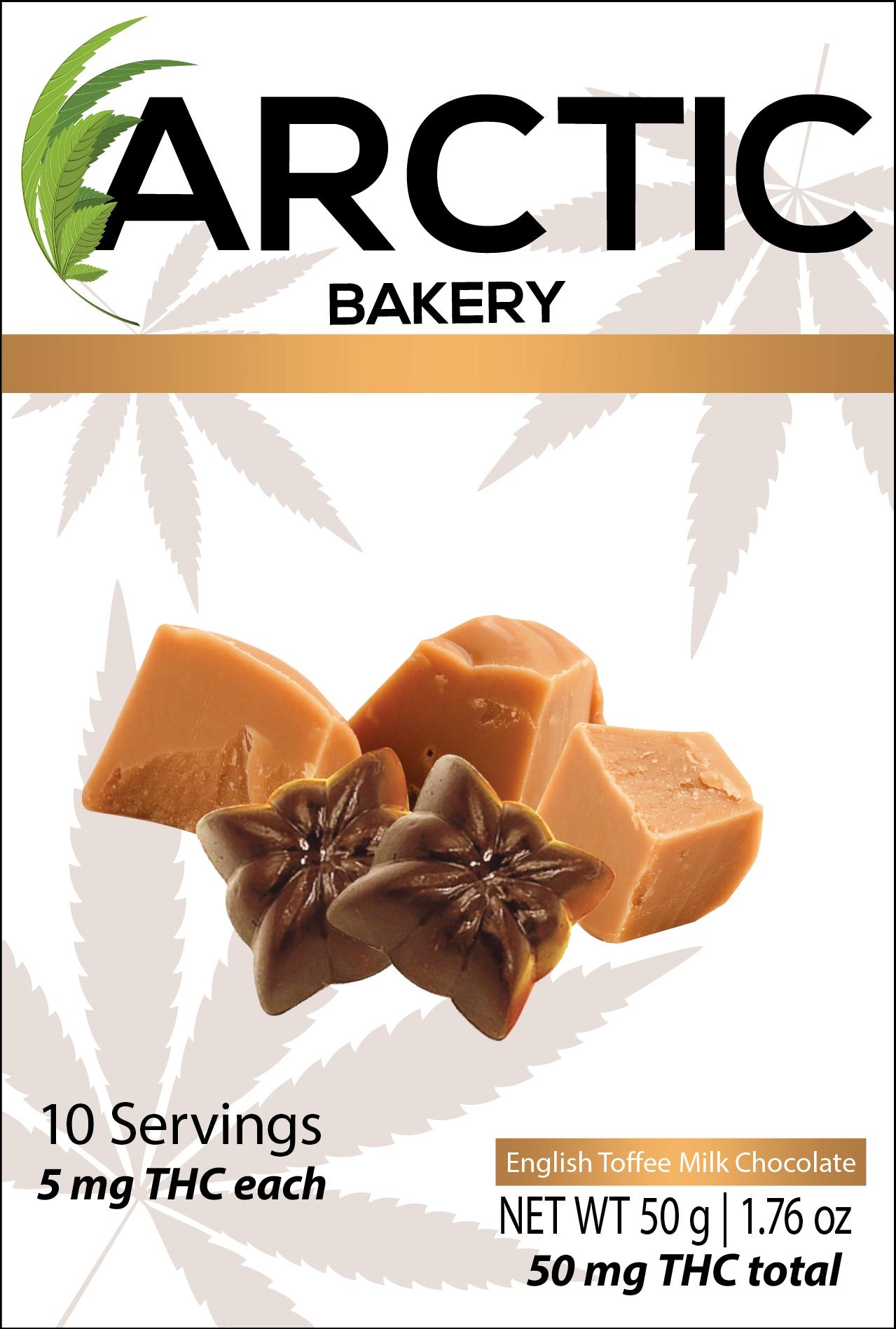 100mg English Toffee Milk Chocolate (H) | Candy