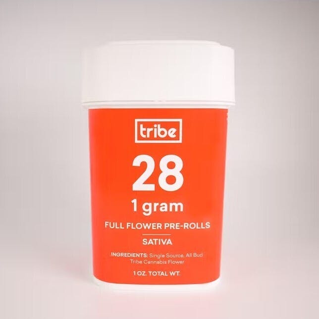 Tribe - 28 Joint Jar - Sativa - 28 g