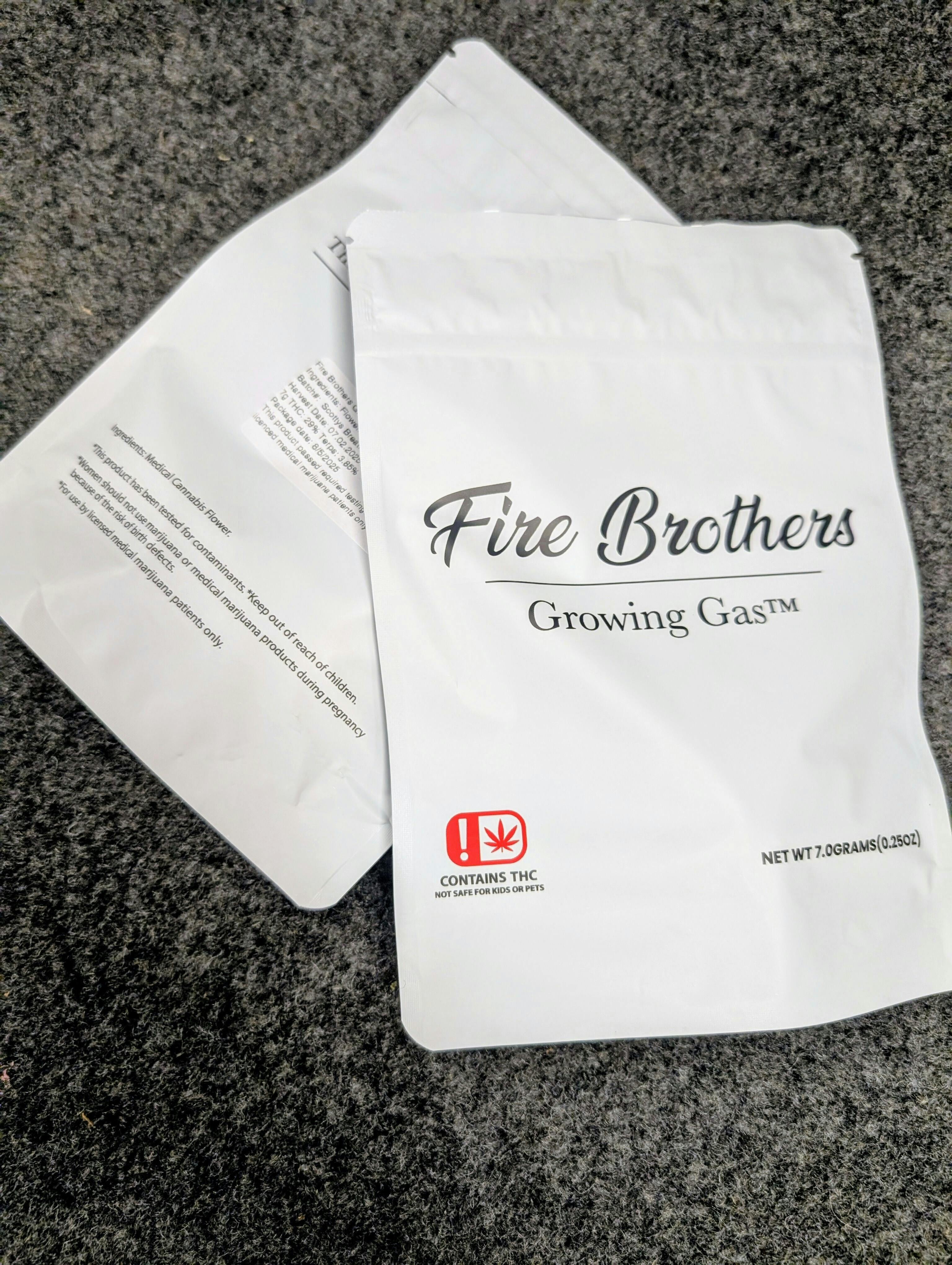 Fire Bothers - Pre-Packed Smalls - Scottys Breath 7g