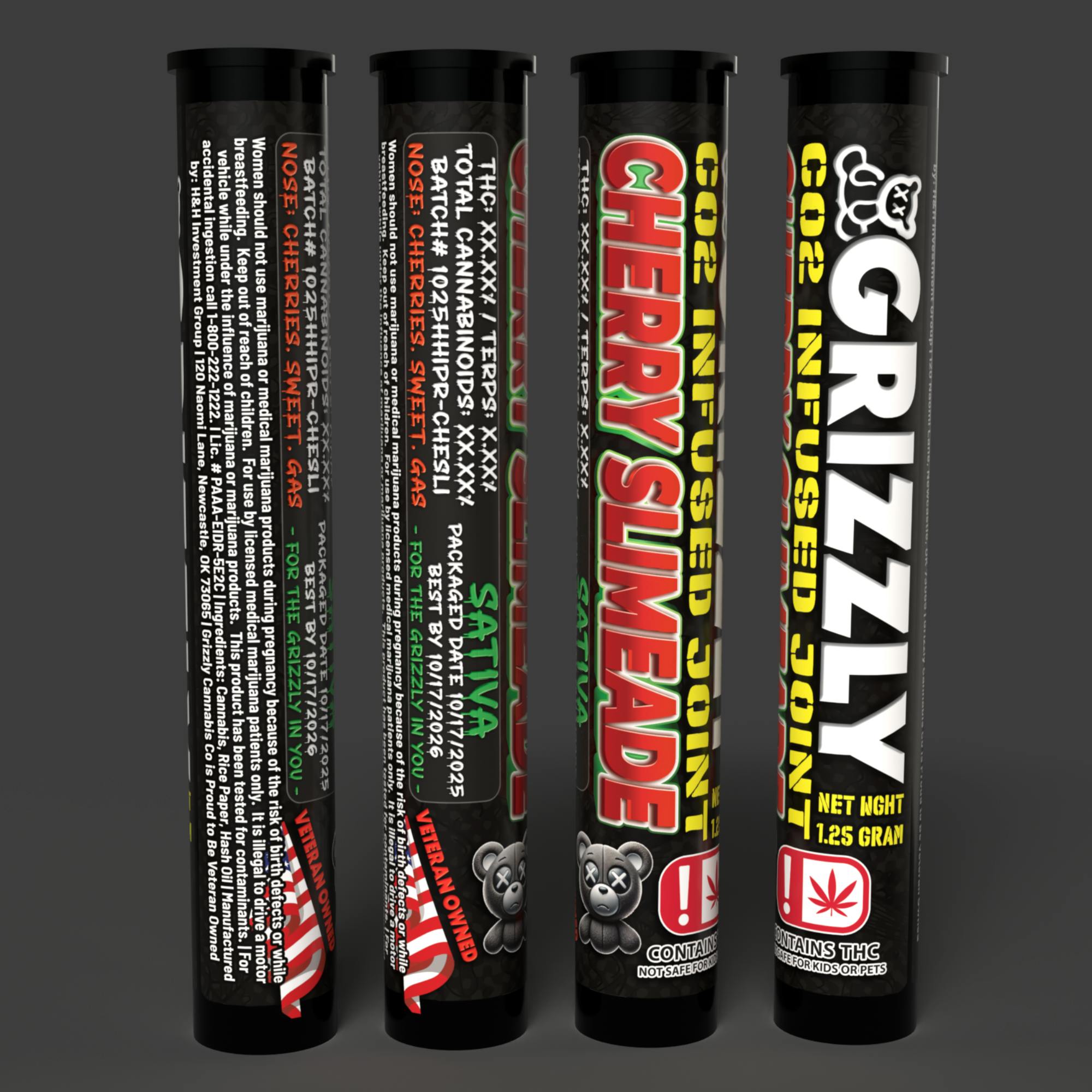 Grizzy Co2 Cherry Slimeade