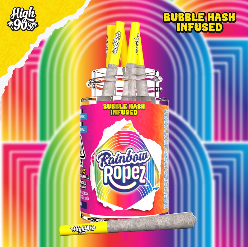 HIGH 90s: Rainbow Ropez Bubble