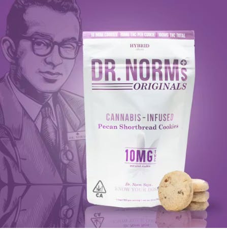 DR. NORM'S: Pecan Shortbread Cookies