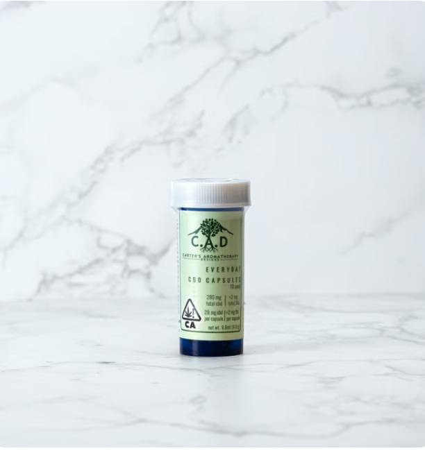 C.A.D. - Everyday CBD Capsules 10pk *ALL PRICES INCLUDE TAX*