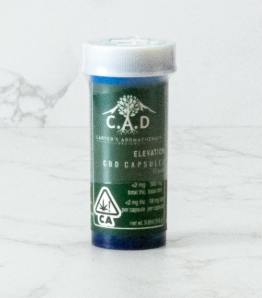 C.A.D - Elevation CBD Capsules 10pk *ALL PRICES INCLUDE TAX*