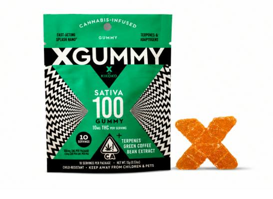 Kikoko - X-Gummy Sativa 100mg *ALL PRICES INCLUDE TAX*