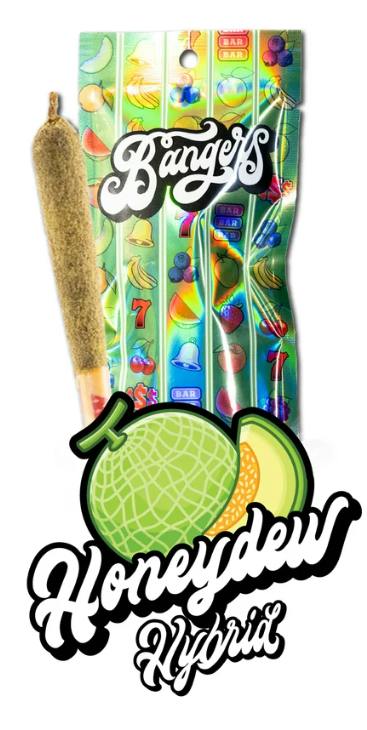 Bangers - Honeydew Infused Preroll *ALL PRICES INCLUDE TAX*