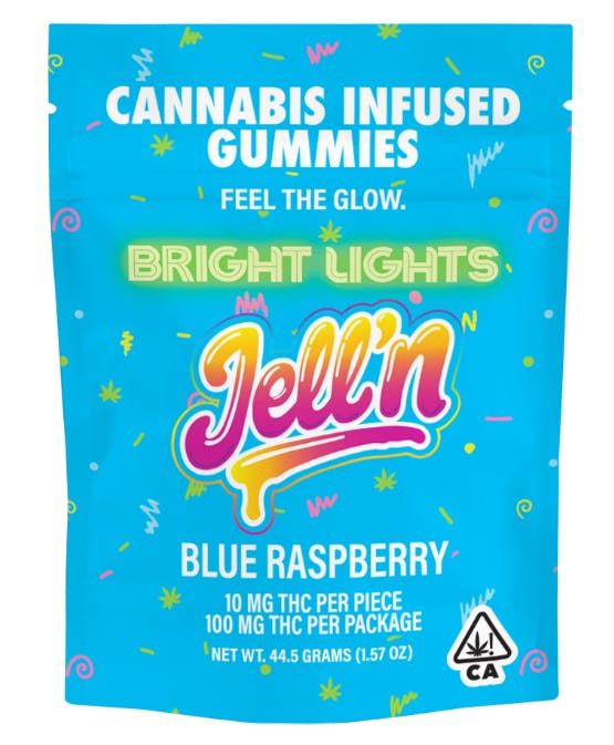 Bright Lights: Jell N Blue Raspberry