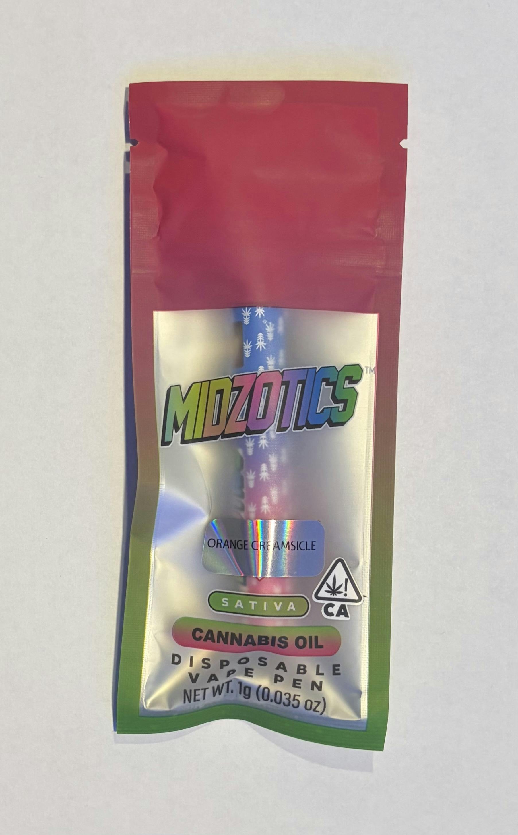 Midzotics - Orange Creamsicle Disposable 1g *ALL PRICES INCLUDE TAX*